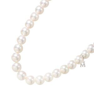 MIKIMOTO Akoya Pearl 7.5-7.0mm Necklace SV Silver 90277218